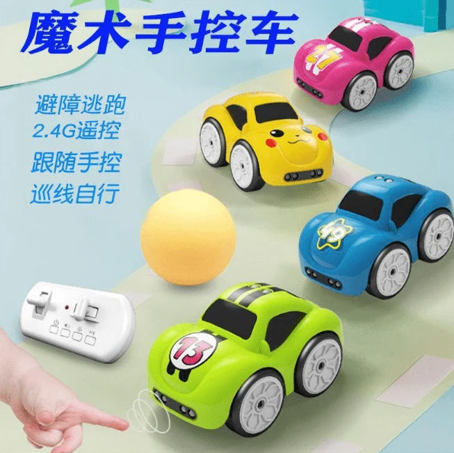 Mini Remote & Induction Car – Smart RC Racing Toy for Kids