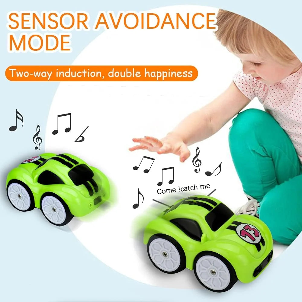 Mini Remote & Induction Car – Smart RC Racing Toy for Kids