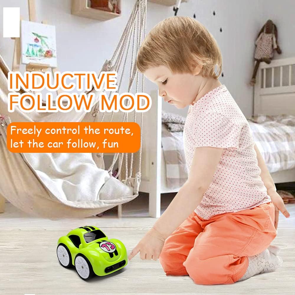 Mini Remote & Induction Car – Smart RC Racing Toy for Kids