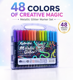 ruibrand metaillic glitter 48 colours