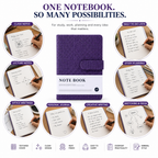 Classic A5 Writing Journal with Magnetic-Style Closure – Keep Your Notes Safe, Neat & Organized