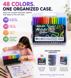 ruibrand metaillic glitter 48 colours