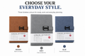 A5 Concise Notebook – Stylish Hardcover Journal with Secure Front Closure for Students, Office & Everyday Use