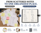 A5 Concise Notebook – Stylish Hardcover Journal with Secure Front Closure for Students, Office & Everyday Use