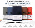 Elegant A5 Concise Notebook – Hardcover Diary for Everyday Writing, Organized Notes & Planning