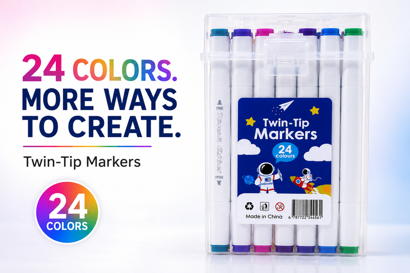 twin tip marker 24