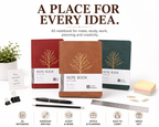 Tree design Journal A5 Ruled notebook hardcover Aesthetic Business notebook