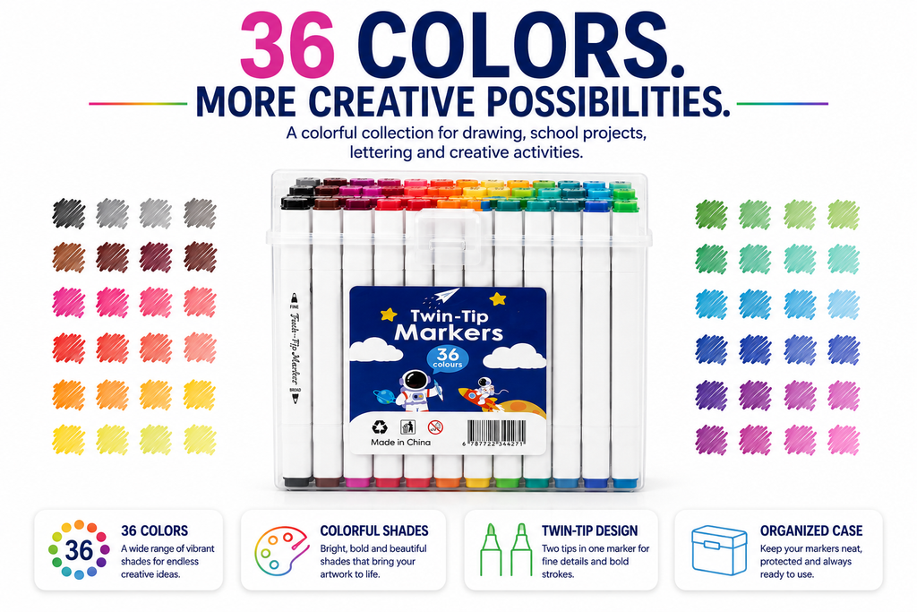 twin tip marker 36