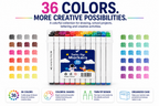 twin tip marker 36
