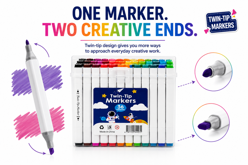twin tip marker 36