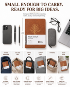 Tree design Journal A5 Ruled notebook hardcover Aesthetic Business notebook