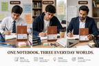 Tree design Journal A5 Ruled notebook hardcover Aesthetic Business notebook