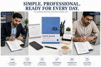 A5 Hardcover Diary with Front Closure – Stylish Notebook for Daily Notes, Work, Study & Planning