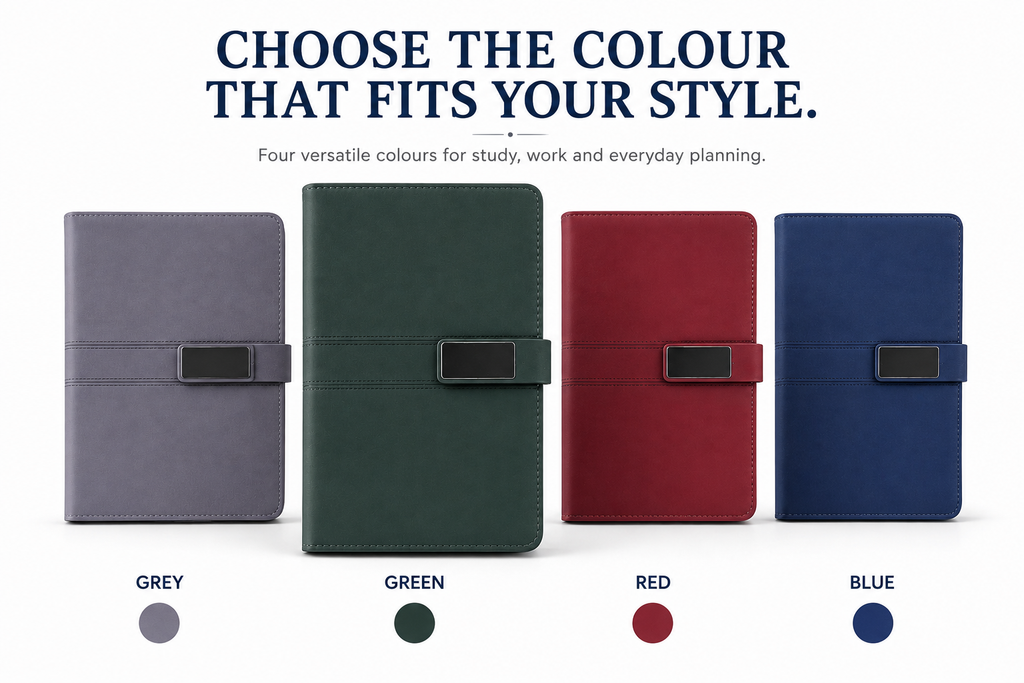 A5 Professional Notebook – Stylish Writing Journal for Business, Study, Planning & Everyday Notes