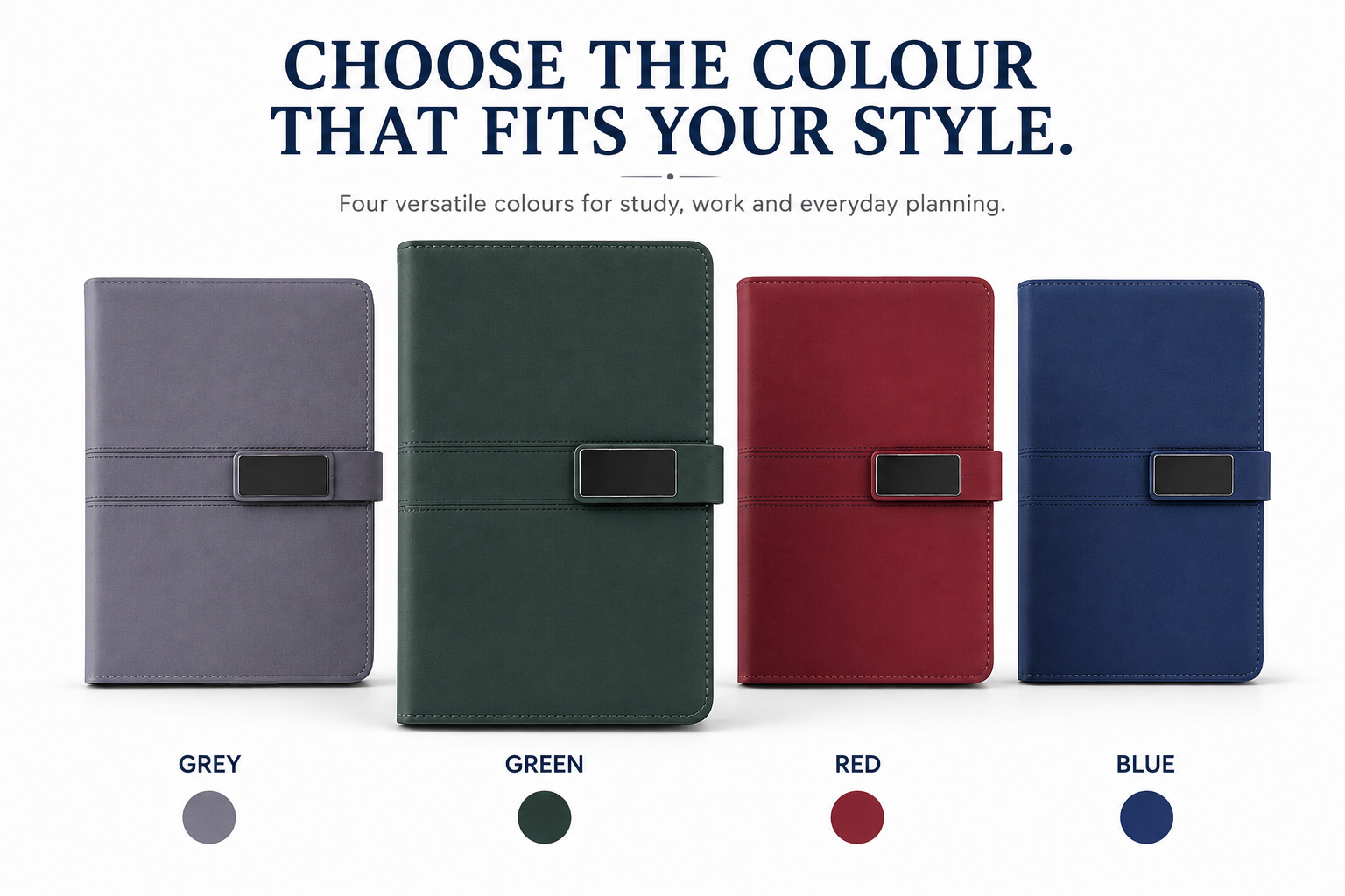 A5 Professional Notebook – Stylish Writing Journal for Business, Study, Planning & Everyday Notes