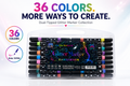 glitter marker 36 colours