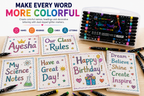 glitter marker 36 colours