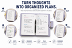 Stylish A5 Diary Notebook – Premium Writing Journal for Study, Work, Notes & Personal Planning