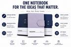 Stylish A5 Diary Notebook – Premium Writing Journal for Study, Work, Notes & Personal Planning