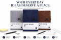 Elegant A5 Notebook – Professional Writing Journal for Notes, Planning, Work & Study