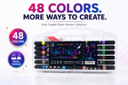glitter merker 48 colours