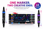 glitter merker 48 colours
