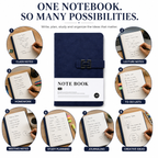 Elegant A5 Notebook – Professional Writing Journal for Notes, Planning, Work & Study