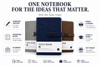 Elegant A5 Notebook – Professional Writing Journal for Notes, Planning, Work & Study