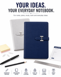 A5 Premium Journal Notebook – Stylish Front-Clasp Design for Organized Notes, Work, Study & Daily Planning