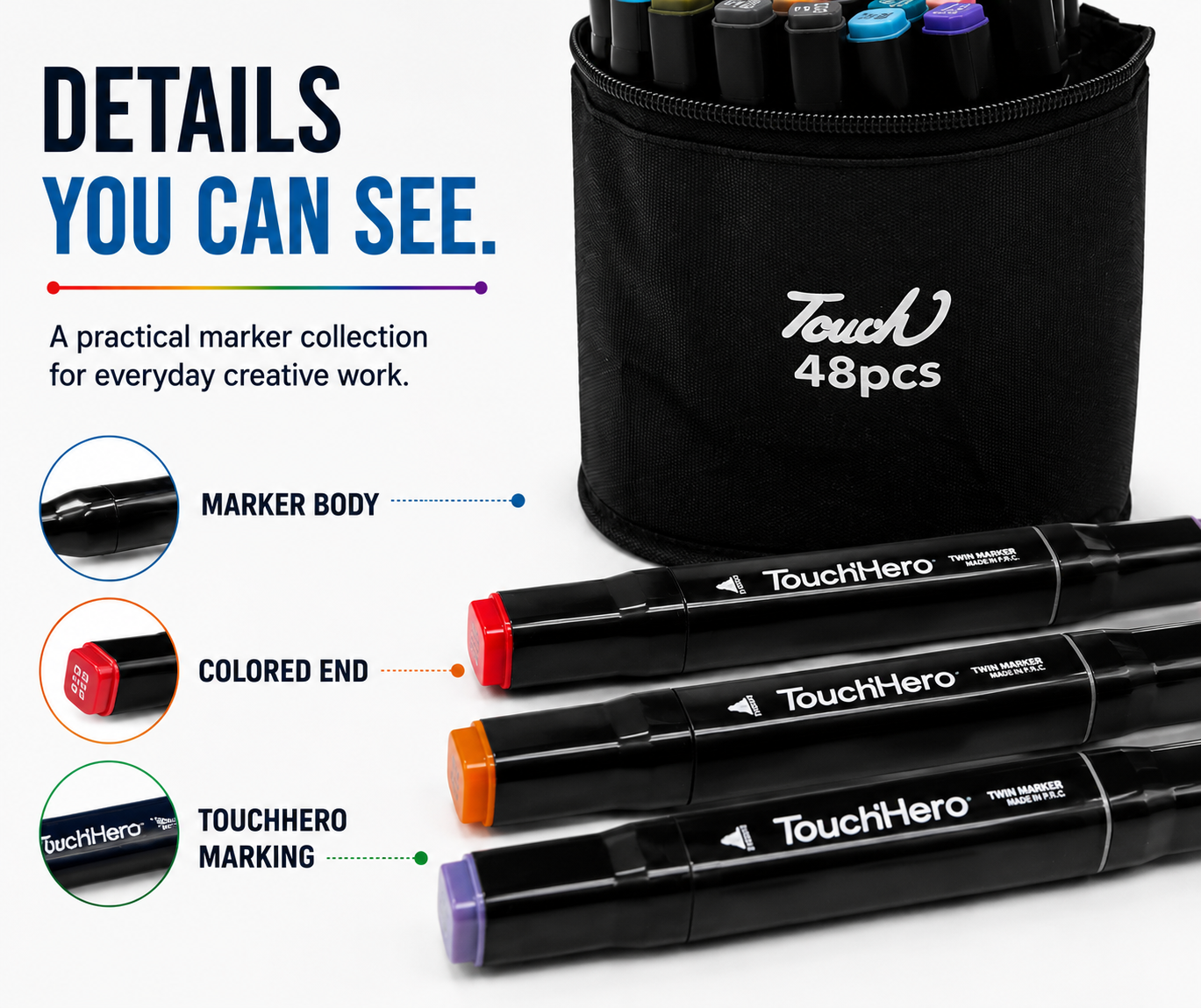 tauch markers 48 colours