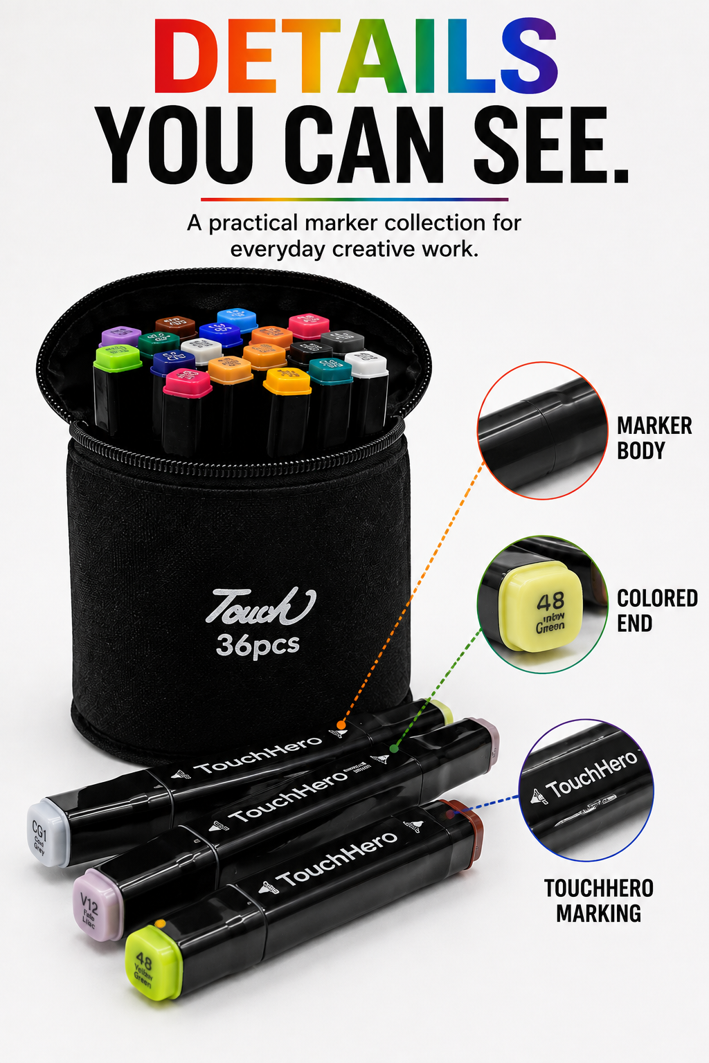 tauch marker 36 colours