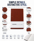Premium A5 Notebook – Stylish Hardcover Journal for Study, Work, Planning & Everyday Writing