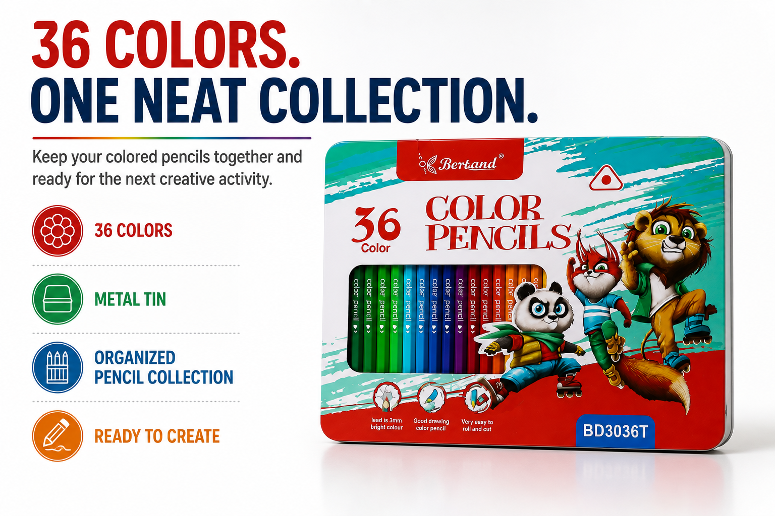 Bertand colour pencile 36