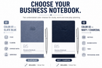 Executive B5 Business Notebook – Premium Journal for Office Meetings, Planning, Tasks & Professional Notes