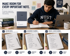 Executive B5 Business Notebook – Premium Journal for Office Meetings, Planning, Tasks & Professional Notes