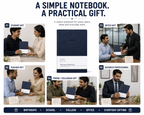 Executive B5 Business Notebook – Premium Journal for Office Meetings, Planning, Tasks & Professional Notes