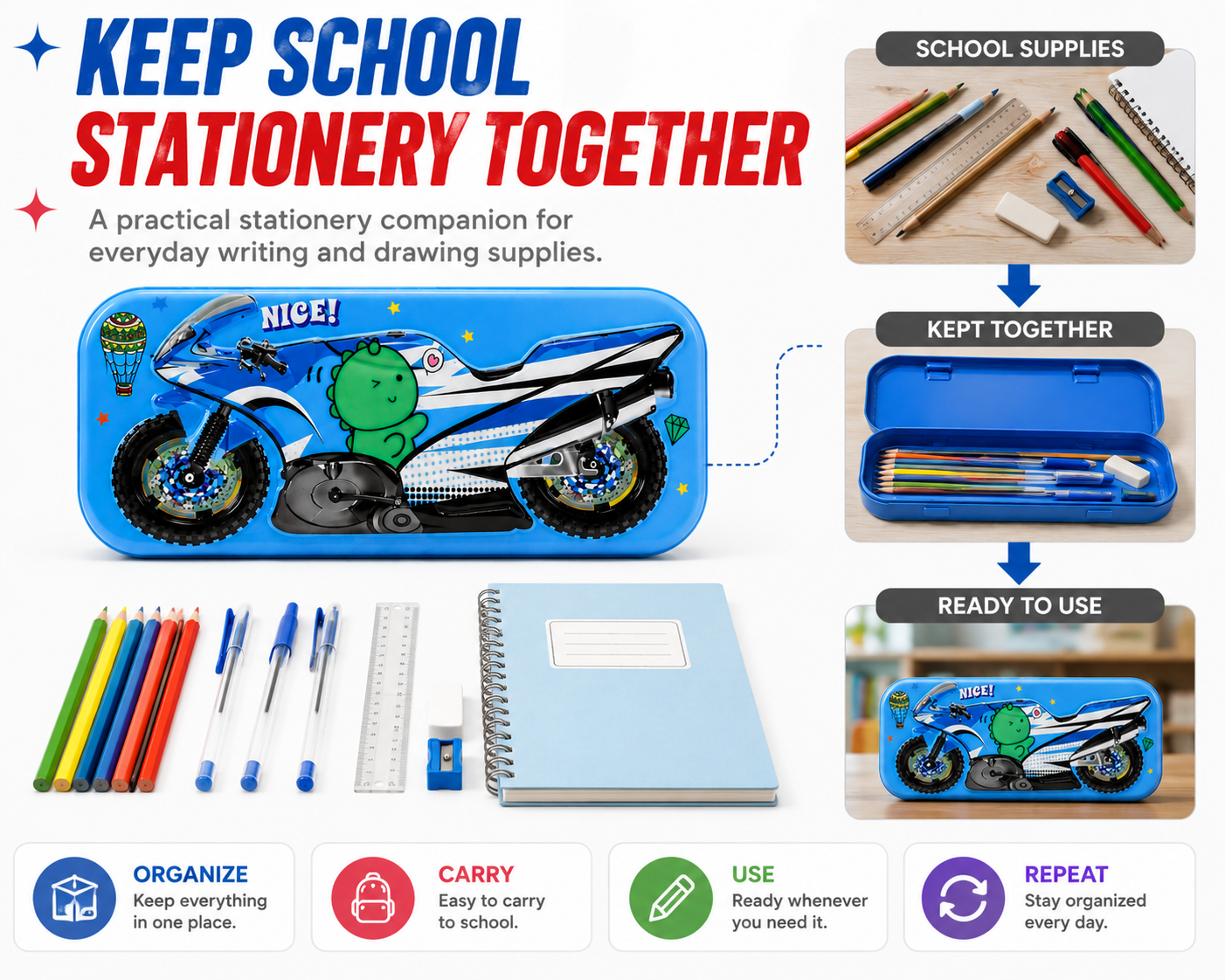 ten pencile box