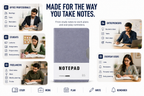 Minimalist B5 Notepad – 100 Sheets Premium Notebook for Planning, Study, Meetings & Everyday Ideas