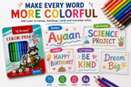 Bertand 18-Piece Colour Pencil Set – Vibrant Shades for Smooth Colouring, Drawing, Sketching, School Projects & Creative Artwork