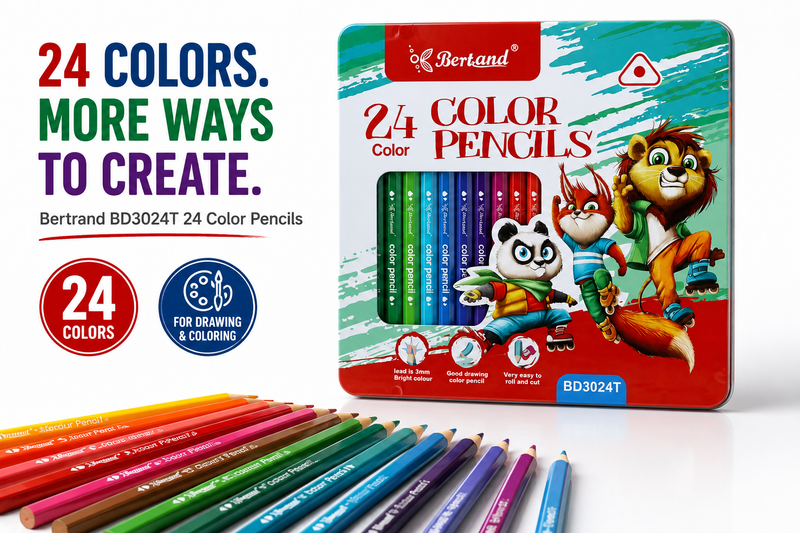 bertand colour pencile 24