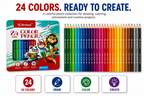 bertand colour pencile 24
