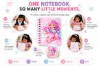 Adorable Unicorn Spiral Notebook – Fun Kids Journal for School, Drawing, Doodling, Notes & Creative Ideas