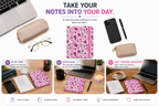 Elegant Floral Notebook for Journaling – Beautiful Pink Flower Journal for Notes, Ideas, Planning & Daily Writing