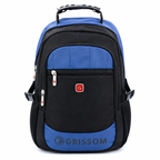Grissom School & College Backpack – Spacious Organizer Bag for Books, Notebooks, Stationery & Daily Carry