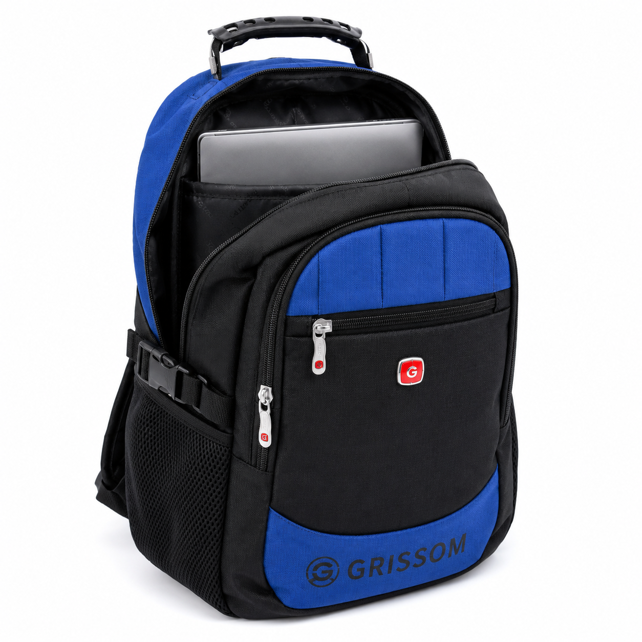 Grissom School & College Backpack – Spacious Organizer Bag for Books, Notebooks, Stationery & Daily Carry