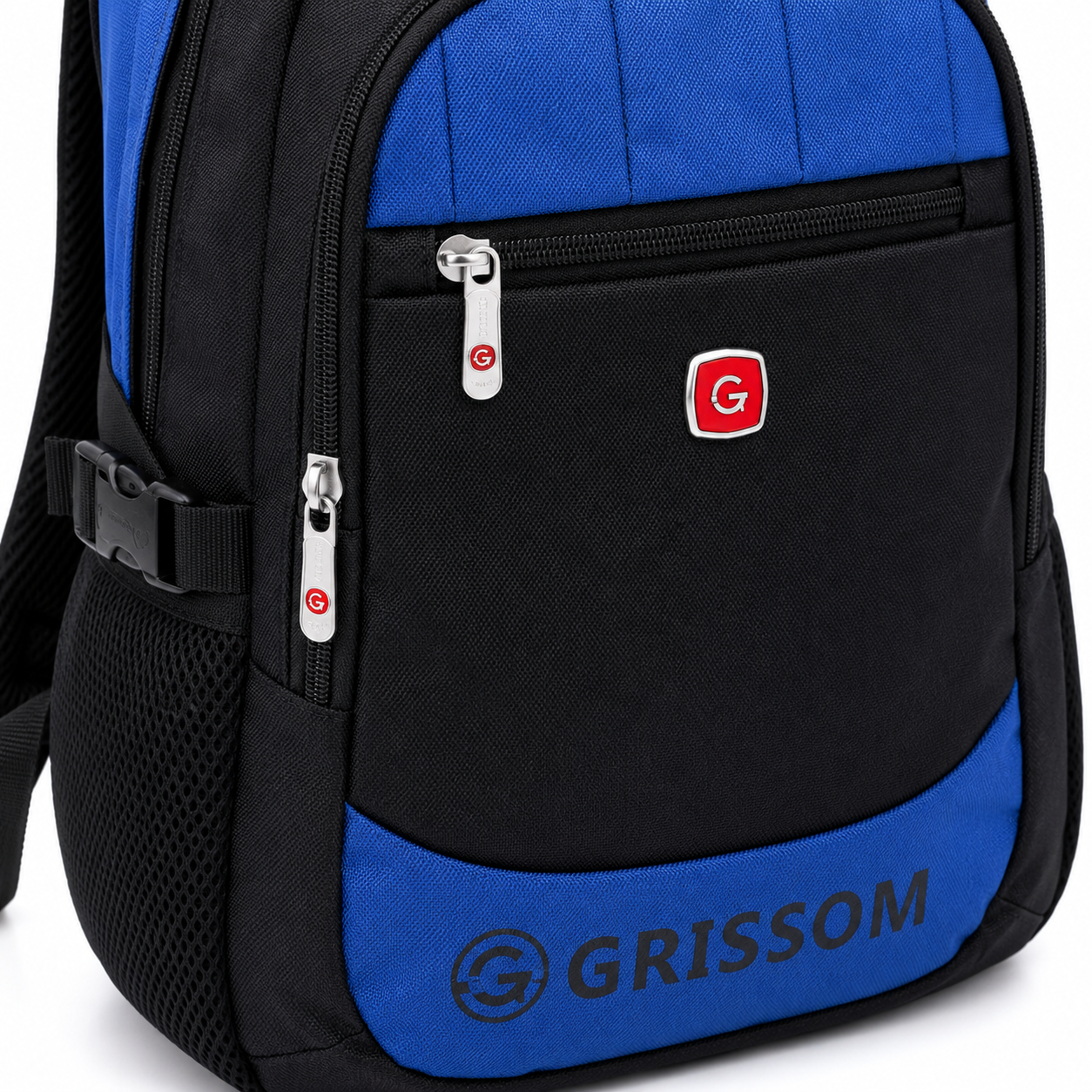 Grissom School & College Backpack – Spacious Organizer Bag for Books, Notebooks, Stationery & Daily Carry