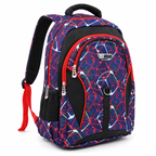 Colorful YIGUO School Backpack – Spacious Multi-Pocket Student Bag for School Books, Stationery & Essentials