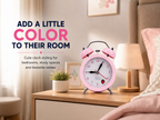 Alarm Clock – Classic Bedside Wake-Up Clock with Clear Time Display, Compact Design for Kids, Students, Adults & Everyday Use