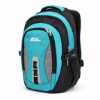 Turquoise & Black Camel Mountain Backpack – Multi-Compartment Student Bag for School, College, Books & Daily Essentials