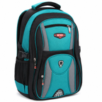 POWER School & College Backpack – Large Multi-Compartment Bag with Multiple Zipper Pockets for Organized Daily Use